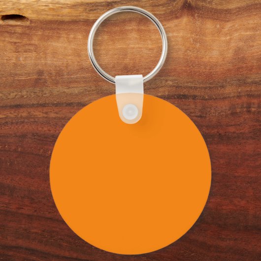 Aangepaste offerte hier geschenk oranje gepersonal sleutelhanger (Achterkant)