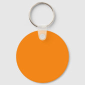 Aangepaste offerte hier geschenk oranje gepersonal sleutelhanger (Achterkant)