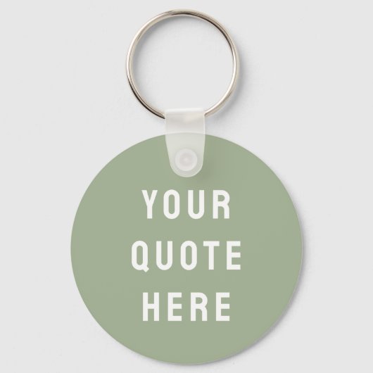 Aangepaste offerte Hier Gift Sage gepersonaliseerd Sleutelhanger (Voorkant)