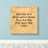 Aangepaste offerte, maak je eigen canvas afdruk (Insitu (Houten vloer))