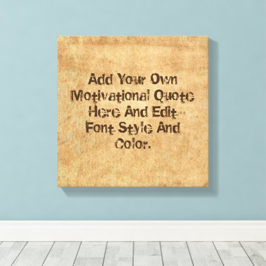 Aangepaste offerte, maak je eigen canvas afdruk (Insitu (Houten vloer))