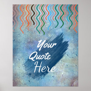 Aangepaste  offerte-optie Aangepast Poster