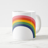  aangepaste offerte regenboog grote koffiekop (Voorkant rechts)