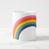  aangepaste offerte regenboog grote koffiekop (Voorkant)