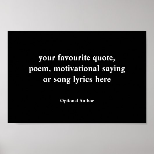 Aangepaste offerte teken, Creëer uw eigen offerte  Poster (Voorkant)