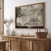 Aangepaste offerte Upload uw eigen woorden MoodyWa Poster