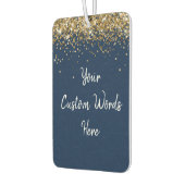 Aangepaste offerte Uw gepersonaliseerde Navy White Luchtverfrisser (Links)