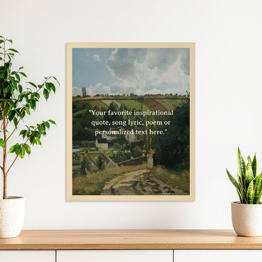 Aangepaste offerte Vintage Poster