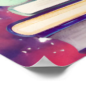 Aangepaste offerte voor boekjes en blauwe ventilat poster (Hoek)