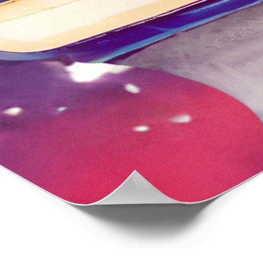 Aangepaste offerte voor boekjes en blauwe ventilat poster (Hoek)