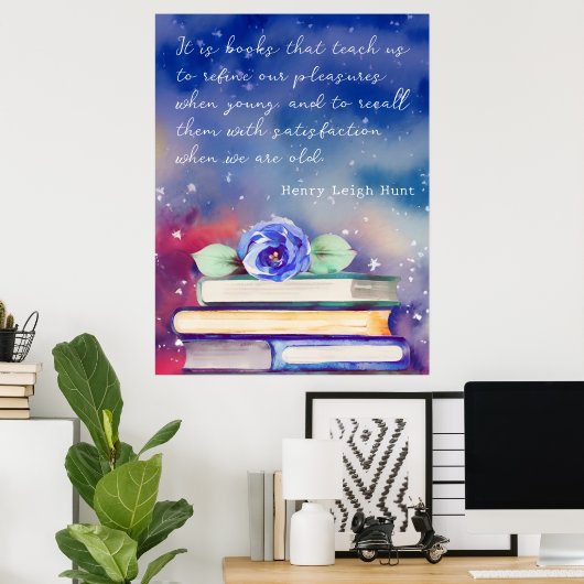 Aangepaste offerte voor boekjes en blauwe ventilat poster (Thuiskantoor)