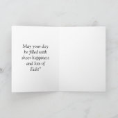 Aangepaste offerteaanvraag voor Arabische en Engel Feestdagen Kaart (Binnen)