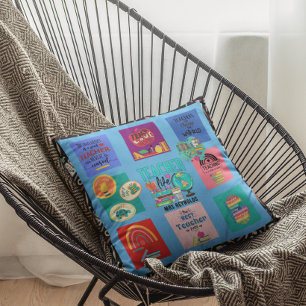 Aangepaste offertes voor docenten Gift Vrouw Harte Kussen