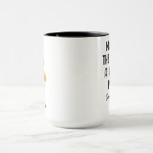 Aangepaste oktober geboortebloem - Gepersonaliseer Mok (Midden)