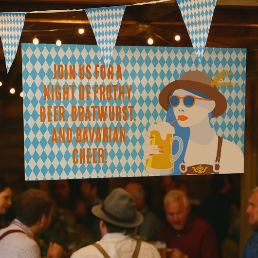 Aangepaste Oktoberfest Banner - Feestelijke Beiers