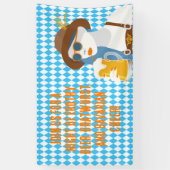 Aangepaste Oktoberfest Banner - Feestelijke Beiers (Verticaal)