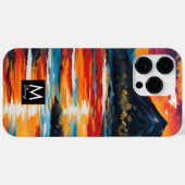 Aangepaste olieverfschilderij Sunset Landschap Mon Case-Mate iPhone Case (Achterkant (horizontaal))