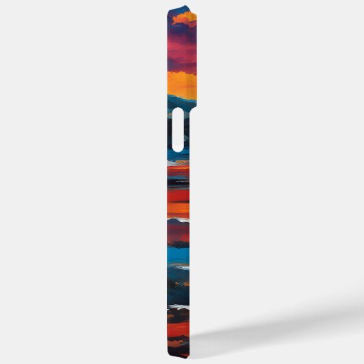 Aangepaste olieverfschilderij Sunset Landschap Mon Case-Mate iPhone Case (Achterkant / Rechts)