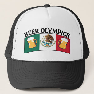 Aangepaste Olympische Spelen voor bier Trucker Hat Trucker Pet