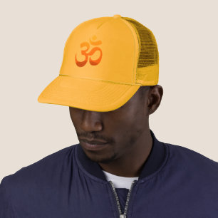 Aangepaste OM Mantra Symbool Mannen Vrouwen Unisex Trucker Pet