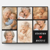 Aangepaste oma-fotocollage | Ouderdag Fotoplaat (Voorkant)