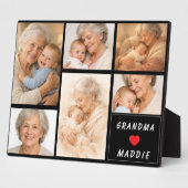 Aangepaste oma-fotocollage | Ouderdag Fotoplaat (Zijkant)