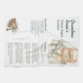 Aangepaste Oma Moeder Recepten Suikerkoekjes Aande Theedoek (Horizontaal)