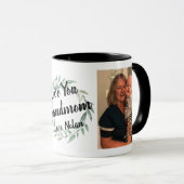 Aangepaste oma opa foto Mok van kleinkind (Voorkant rechts)