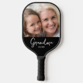 Aangepaste Oma Opgericht Jaar Foto Pickleball Paddle (Achterkant)