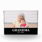 Aangepaste Oma Opgericht Modern Vet Fotoblokken (Voorkant)