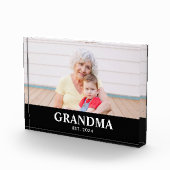 Aangepaste Oma Opgericht Modern Vet Fotoblokken (Rechts)