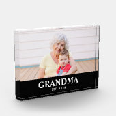 Aangepaste Oma Opgericht Modern Vet Fotoblokken (Links)