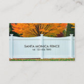 Aangepaste omheining visitekaartje (Voorkant)