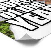 Aangepaste omslag van trouwtijdschrift poster (Hoek)