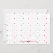 Aangepaste onderschriften bewerkbare kleuren moder feestdagenkaart (Achterkant)