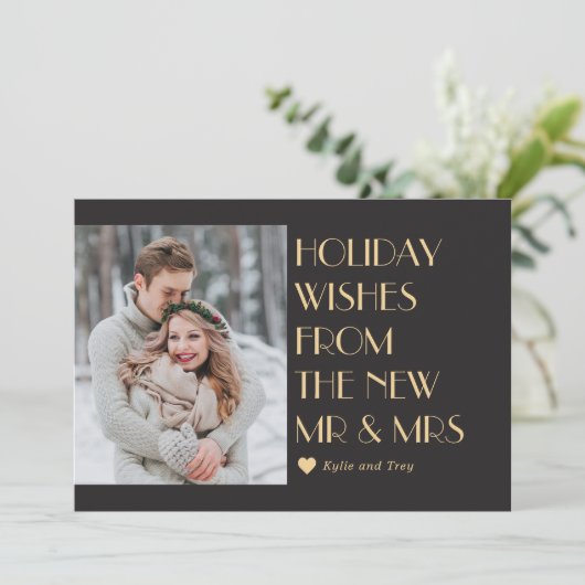 Aangepaste onderschriften bewerkbare kleuren moder feestdagenkaart (Staand voorkant)