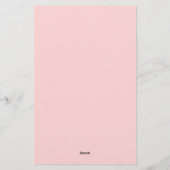 Aangepaste Onderwijsappel met Moderne Appel Briefpapier (Achterkant)