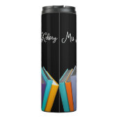 Aangepaste onderwijsboeken met de naam Therm Thermosbeker (Achterkant)