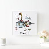 Aangepaste onderzeeër onder water vierkante klok (Huis)