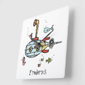 Aangepaste onderzeeër onder water vierkante klok (Hoek)