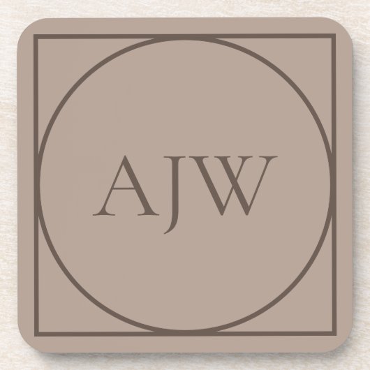 Aangepaste onderzetters van kunststof (Voorkant)