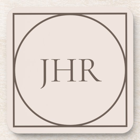 Aangepaste onderzetters van kunststof (Voorkant)