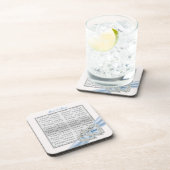 Aangepaste Onderzetters voor Ice Blue Ribbon (Rechterzijde)