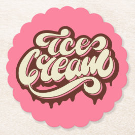 Aangepaste onderzetters voor IJscrème