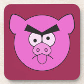 Aangepaste onderzetters voor Mad Pig (Voorkant)