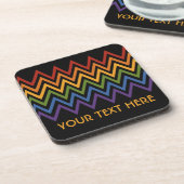 Aangepaste onderzetters voor Rainbow Chevron Patte (Linkerzijde)