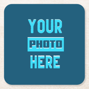 Aangepaste Onderzetters voor vierkante papieren