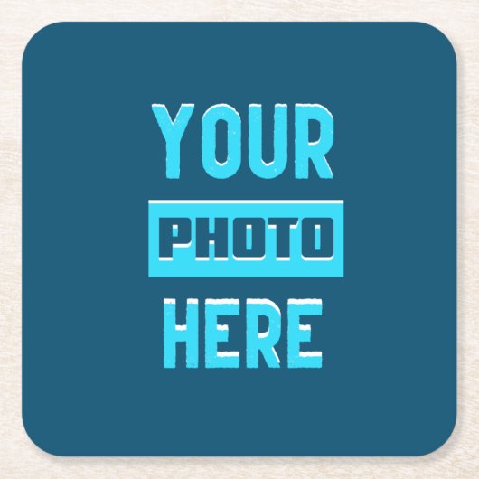 Aangepaste Onderzetters voor vierkante papieren (Voorkant)