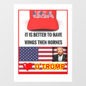 Aangepaste Ondoorzichtige Raambevestiging met Dyna Raamsticker (Vel)