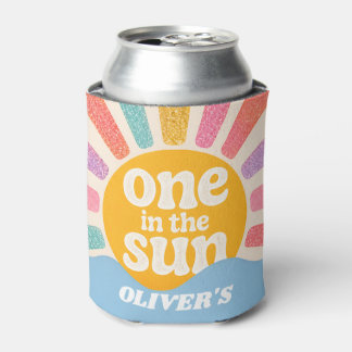 Aangepaste 'One in the Sun' blikje koeler met naam